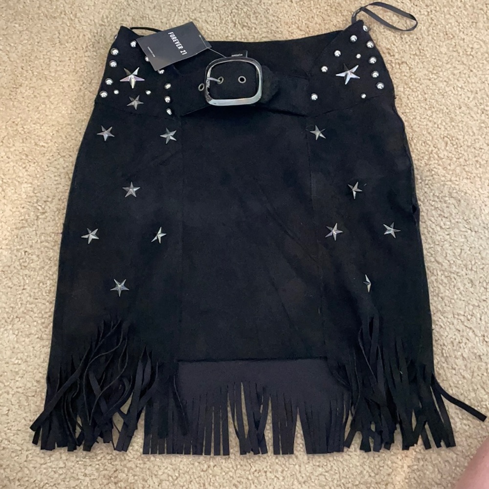 Brand new with tags velvet skirt